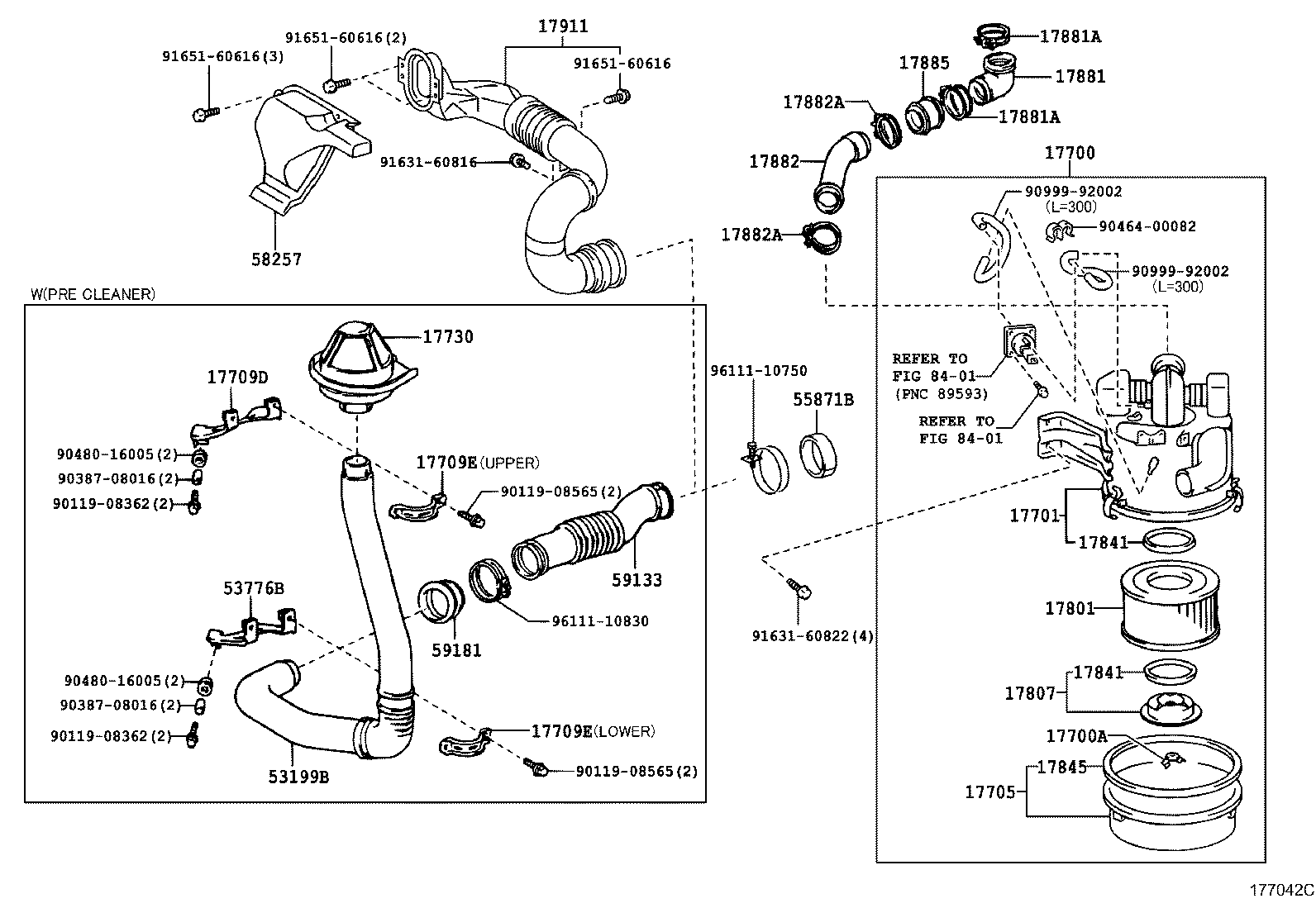 17030-78482 HOSE, AIR, NO.2 product image