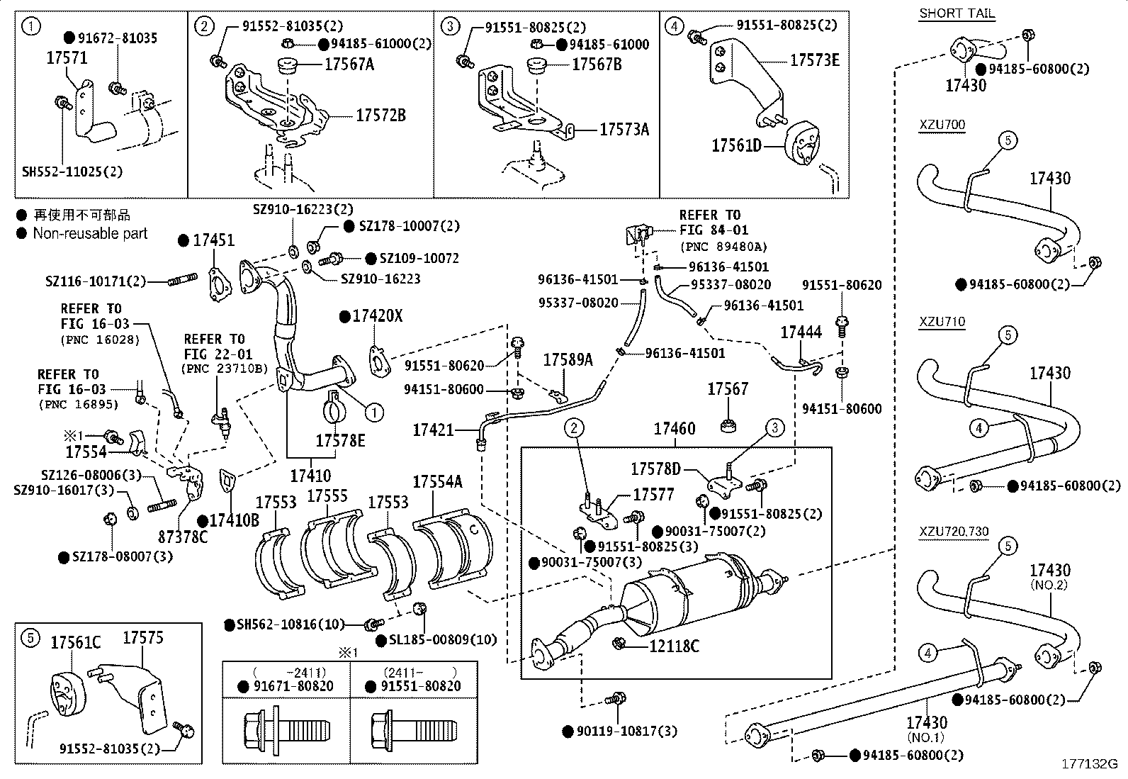17405-78J40 PIPE ASSY, EXHAUST, TAIL product image