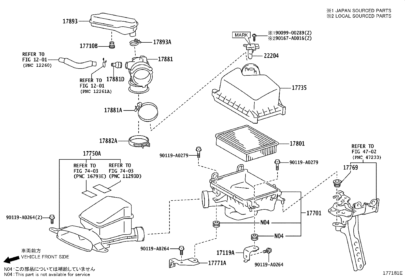 Thumbnail 2 for 17878-0P020