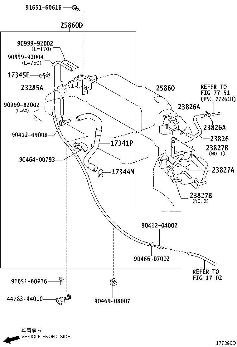 25860-28150 VALVE ASSY, VACUUM SWITCHING, NO.2 product image