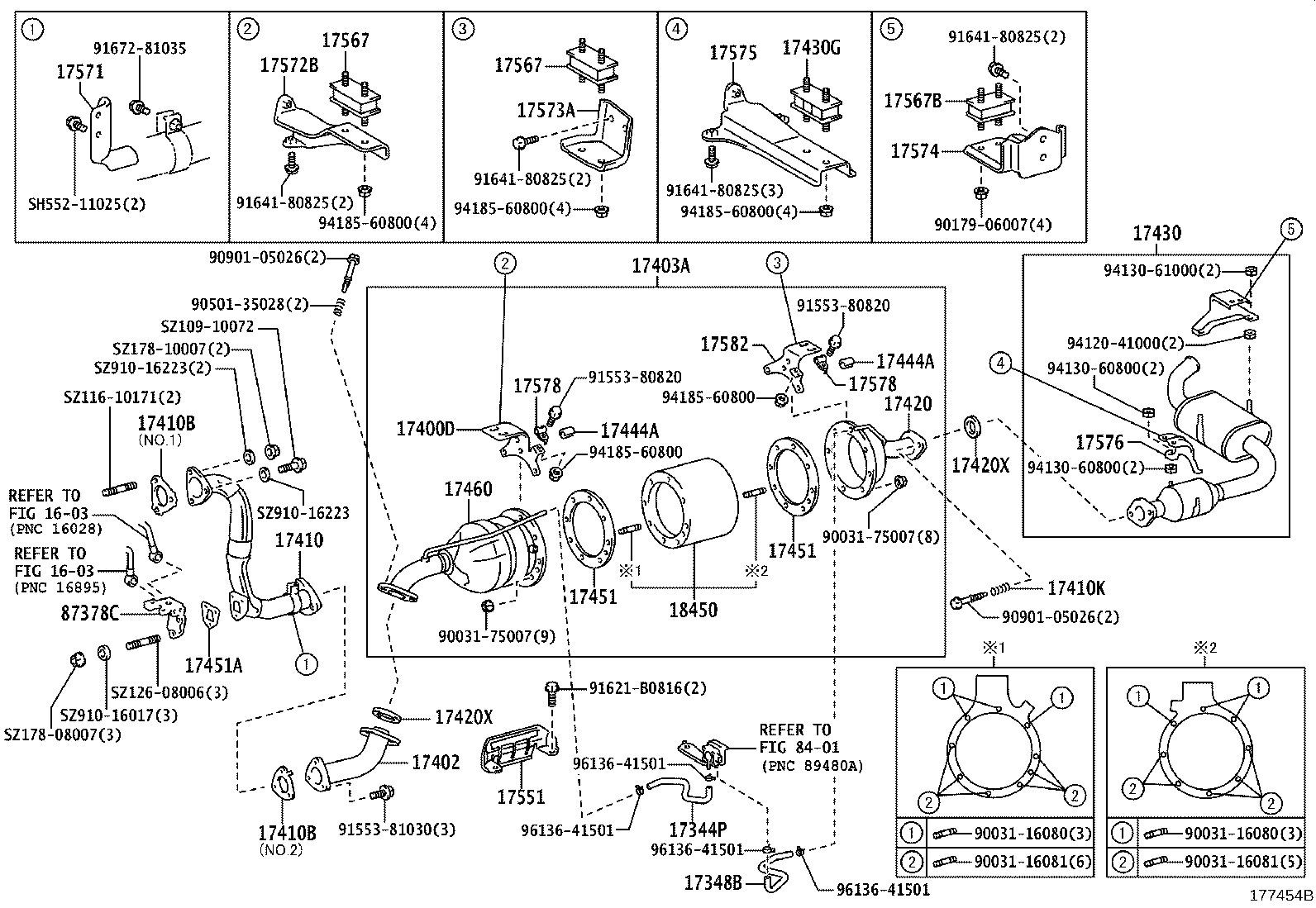 17405-17200 PIPE ASSY, EXHAUST, TAIL product image