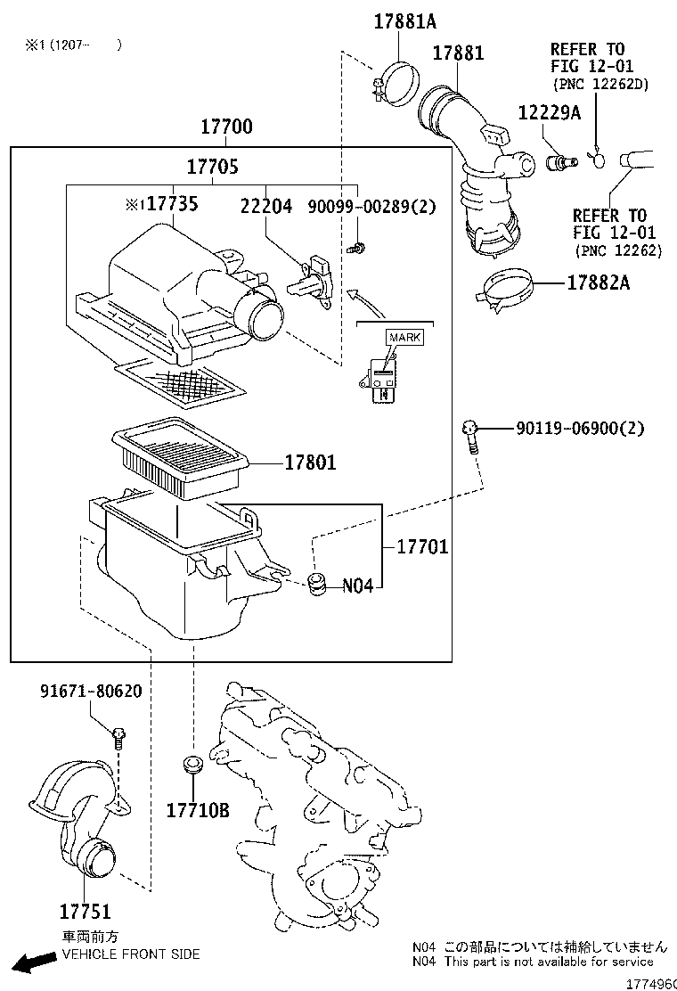 Toyota 90480-15036 GROMMET