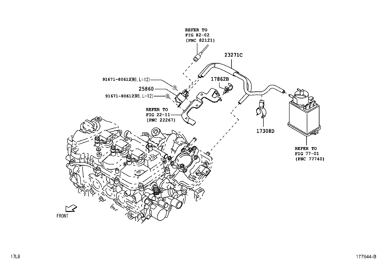 77795-B2050 HOSE, FUEL product image