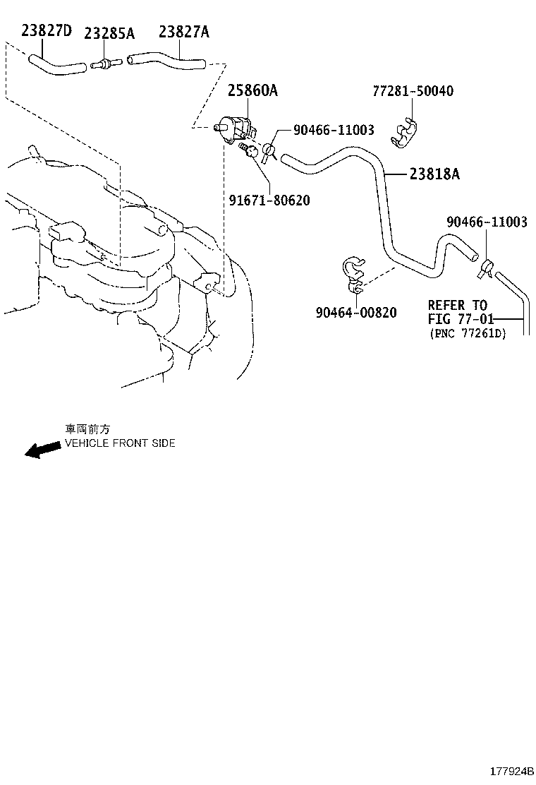 25748-47010 VALVE, CHECK, NO.1 product image