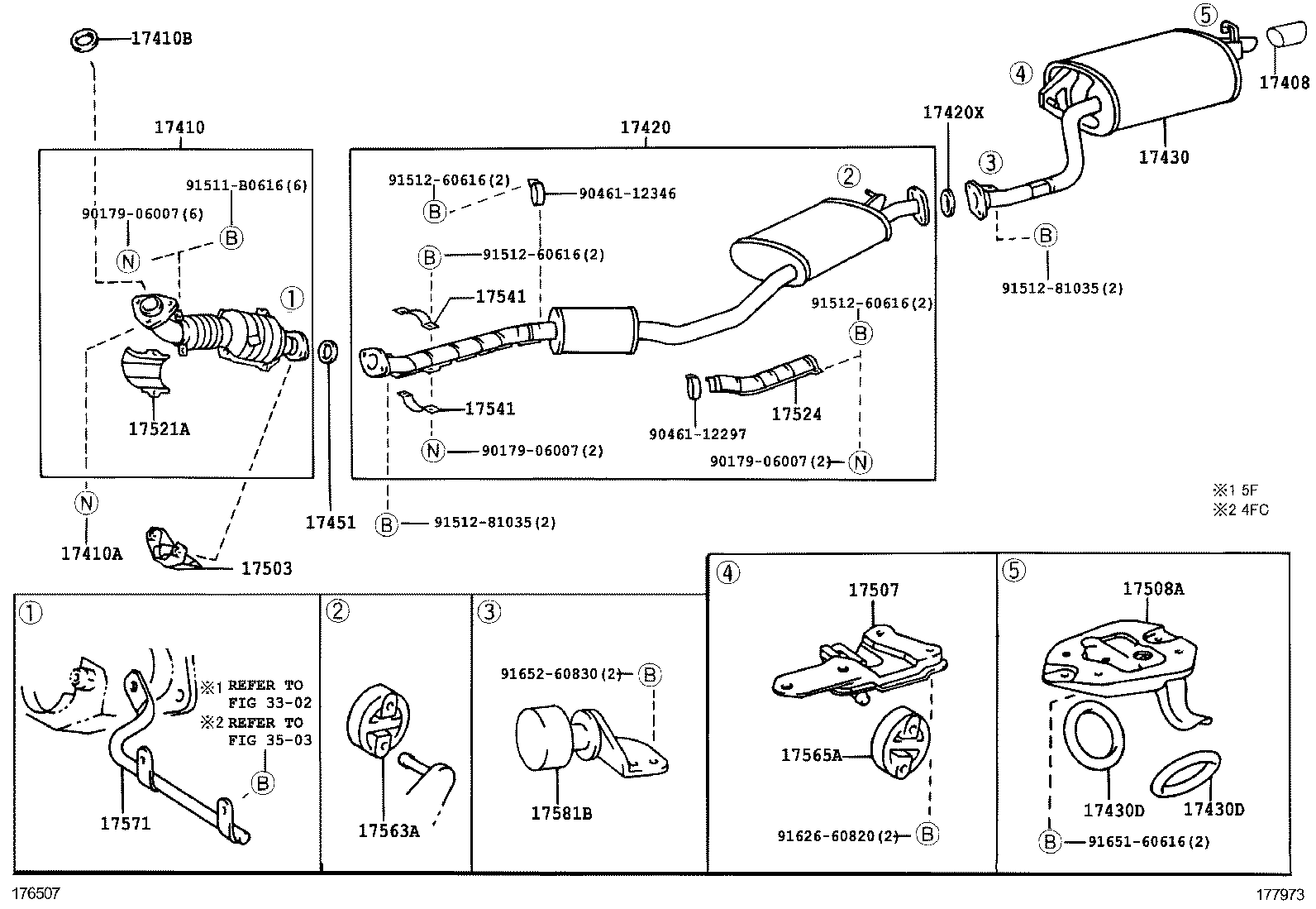 17521-74440 PROTECTOR, EXHAUST PIPE, UPPER NO.1 product image
