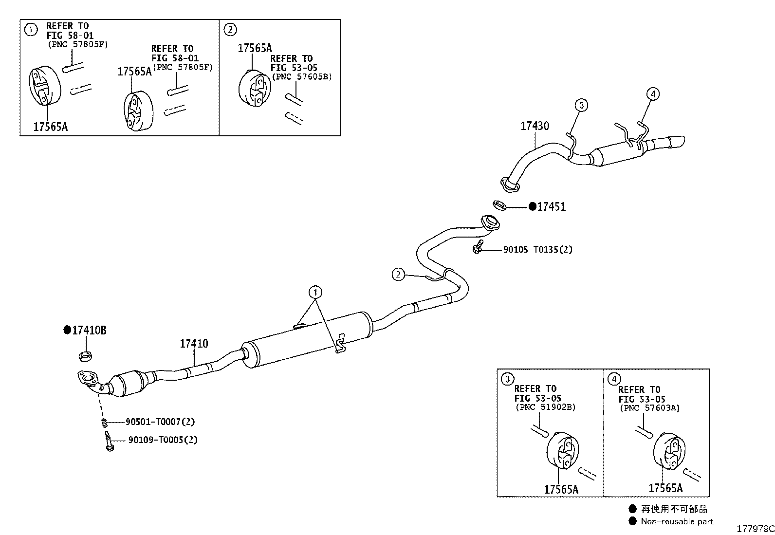 17430-0Y210 PIPE ASSY, EXHAUST, TAIL product image