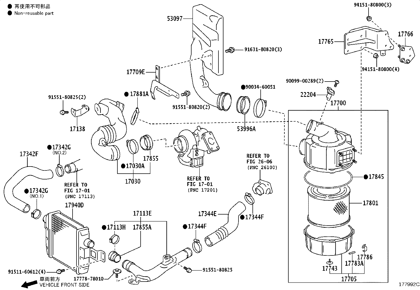 90034-60046 CLAMP, INTAKE PIPE product image