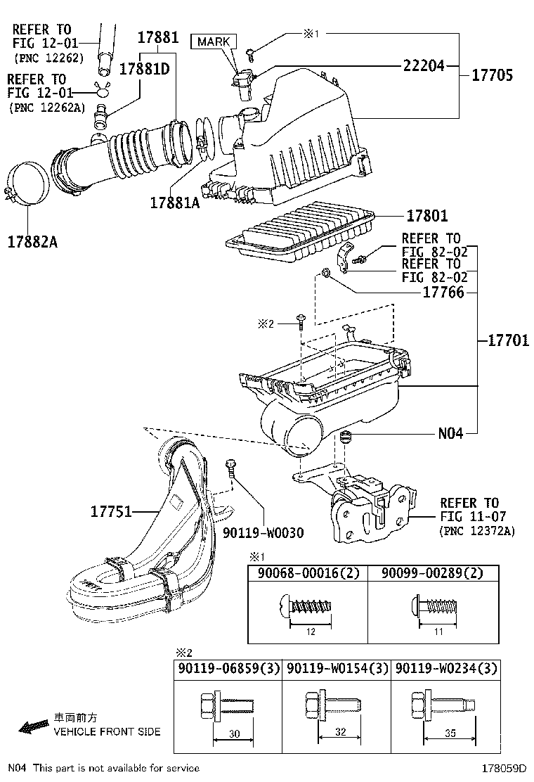 17705-0Y021 CAP SUB-ASSY, AIR CLEANER product image