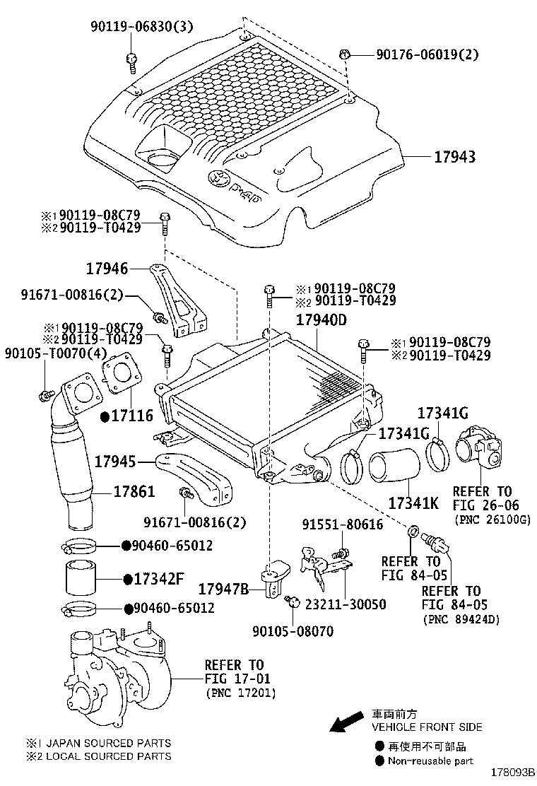17705-0L230 CAP SUB-ASSY, AIR CLEANER product image