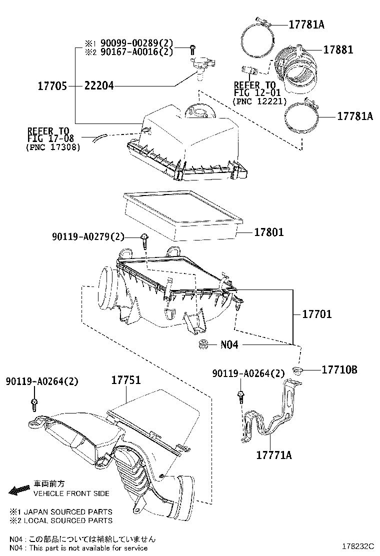 Thumbnail 2 for 17751-0P190
