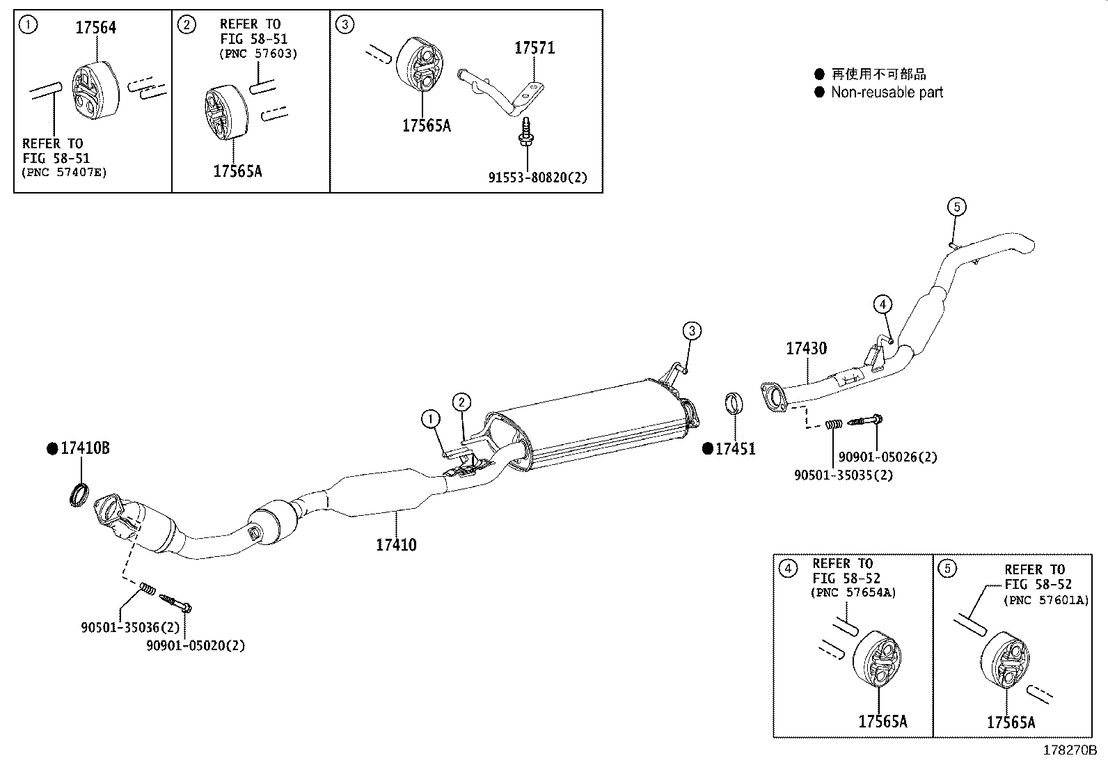 17430-37591 PIPE ASSY, EXHAUST, TAIL product image