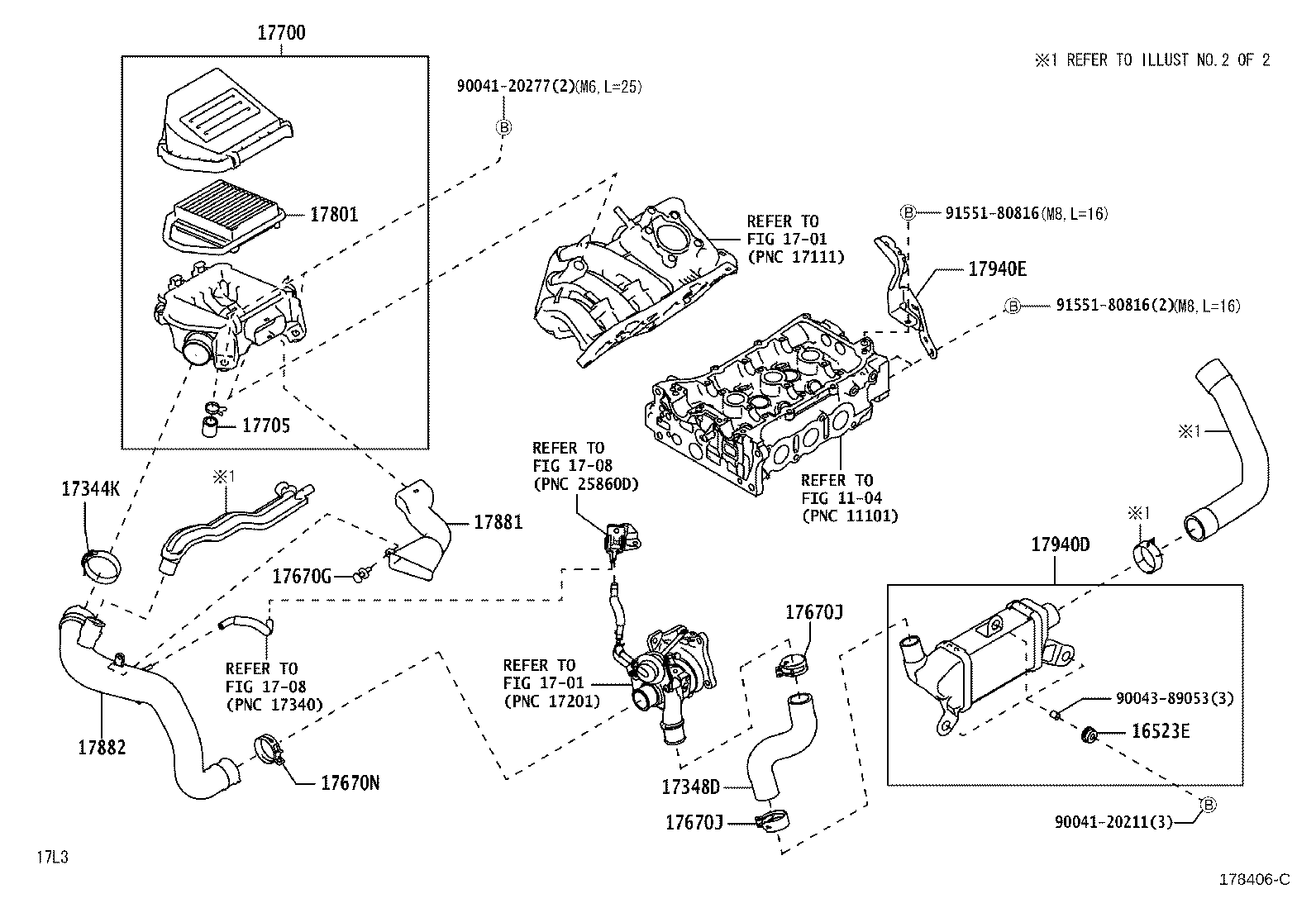 17705-B2140 CAP SUB-ASSY, AIR CLEANER product image