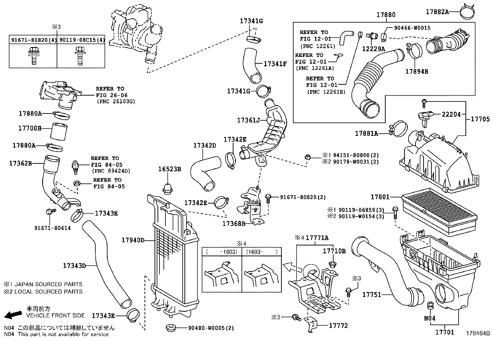 12229-47010 PIPE, VENTILATION product image