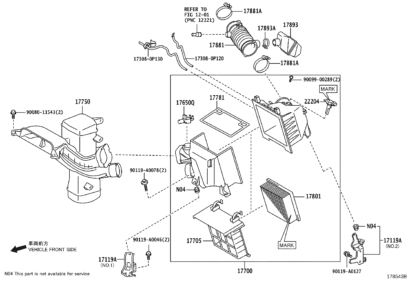 Thumbnail 3 for 17700-0P096