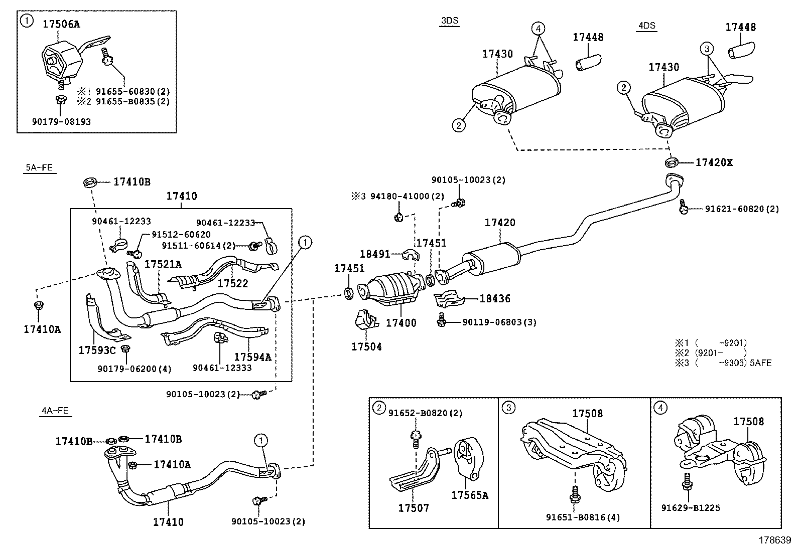 17430-1A730 PIPE ASSY, EXHAUST, TAIL product image