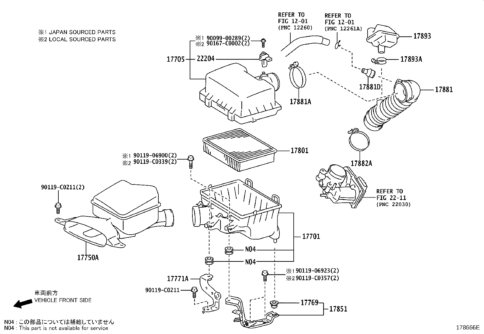 17705-0V060 CAP SUB-ASSY, AIR CLEANER product image