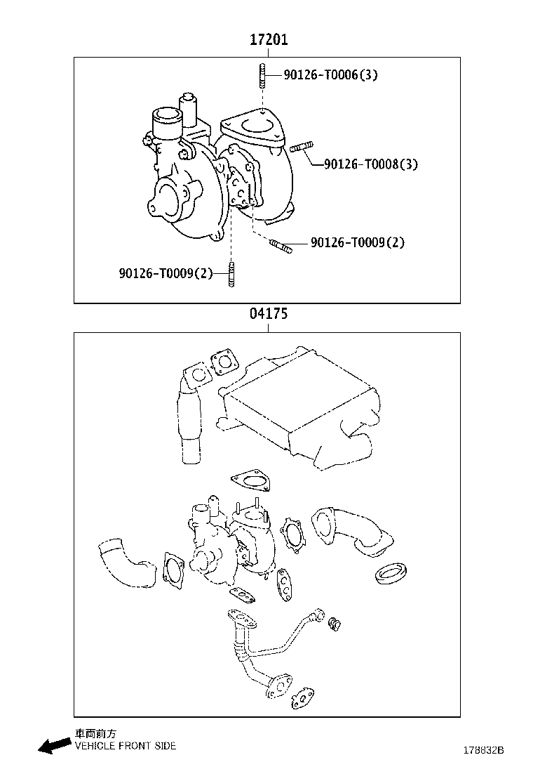 17141-11350 MANIFOLD, EXHAUST product image