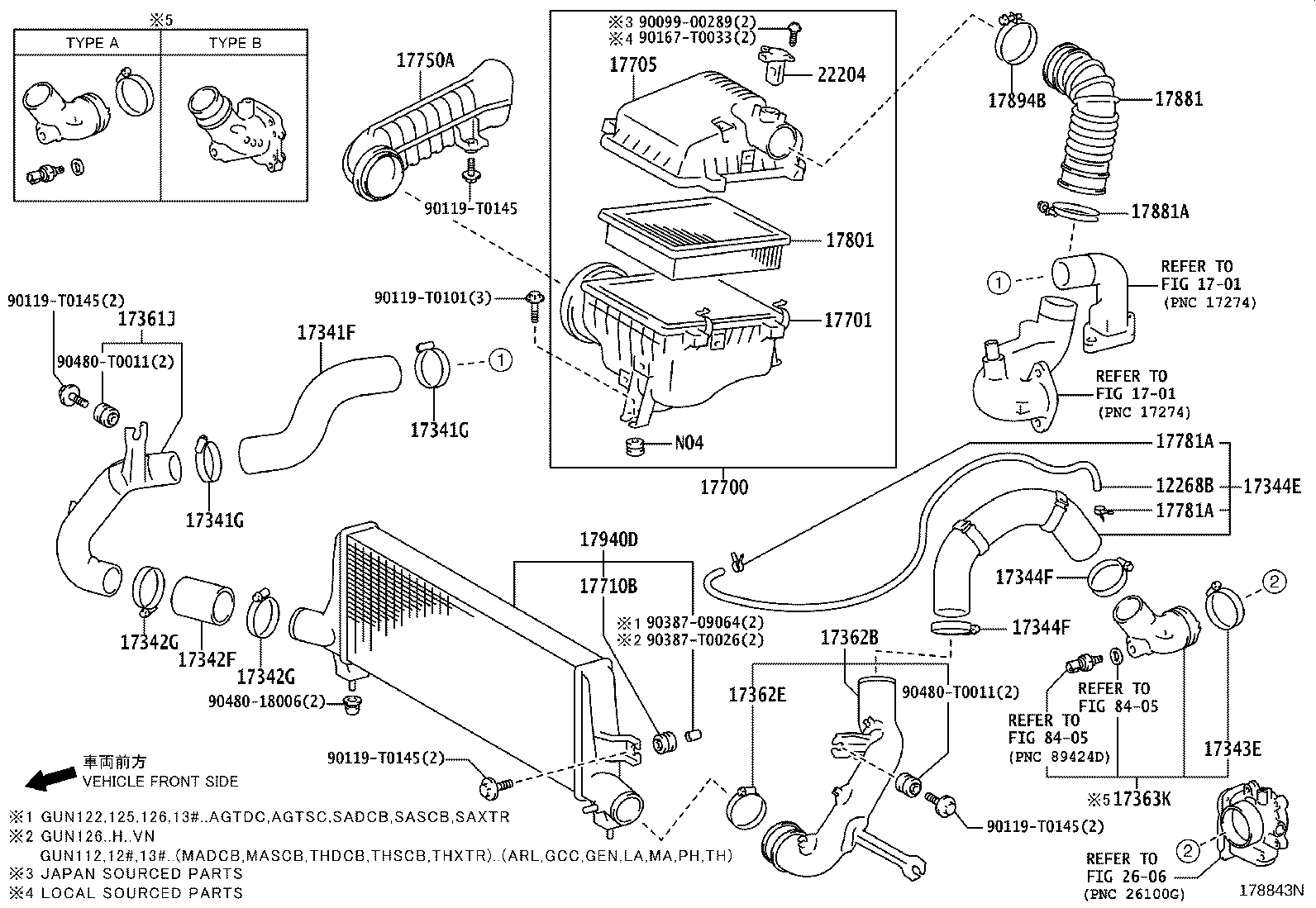Toyota 90480-T0011 GROMMET