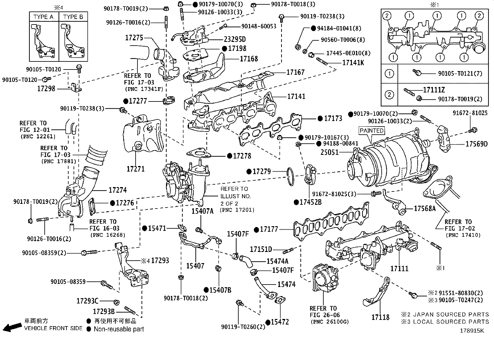 17101-0E010 MANIFOLD, INTAKE product image