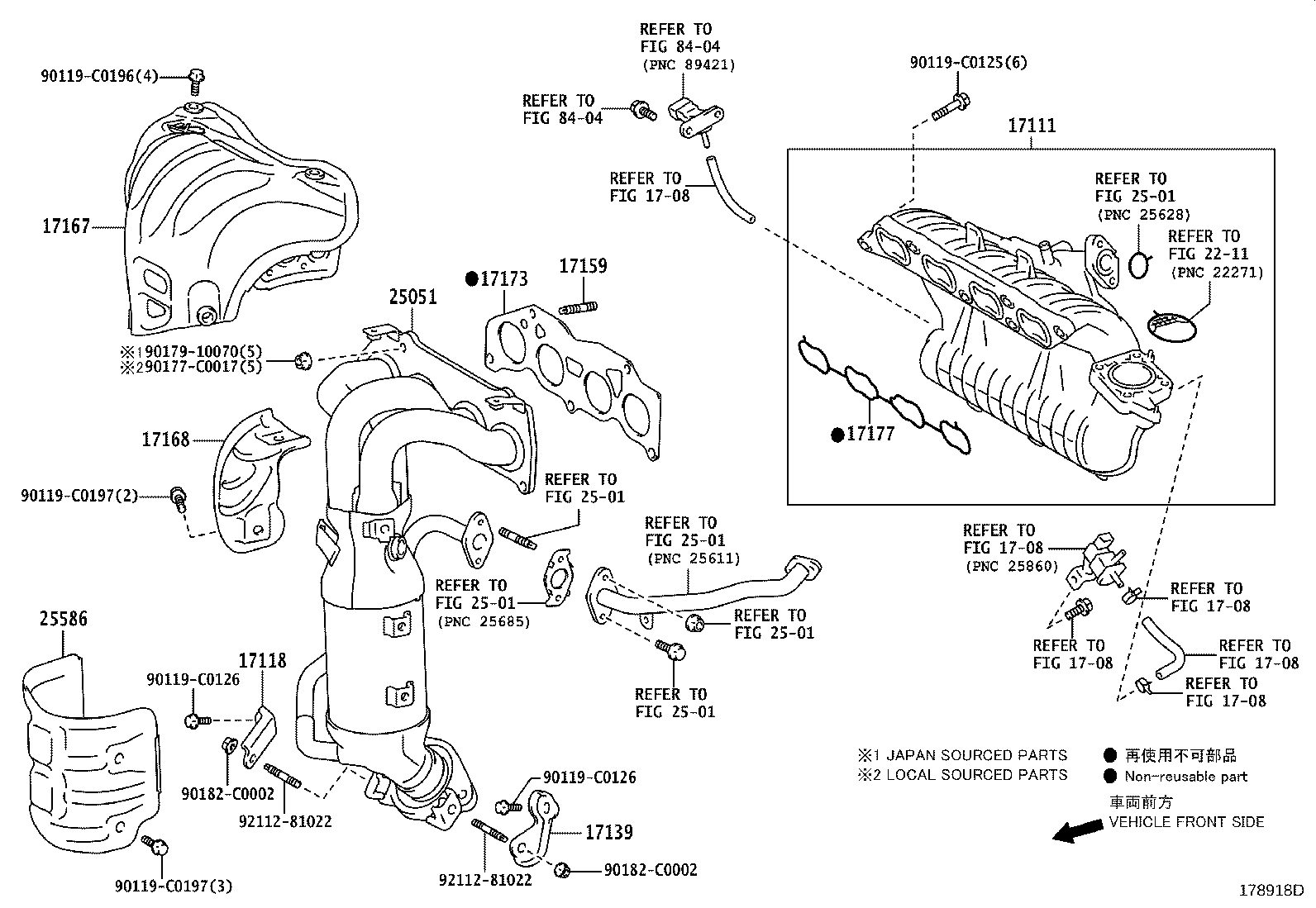 17120-0V060 MANIFOLD, INTAKE product image