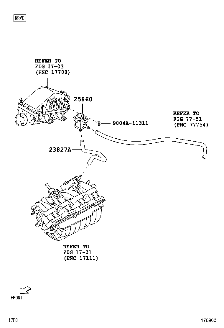 90044-64797 CLAMP(FOR VACUUM HOSE) product image
