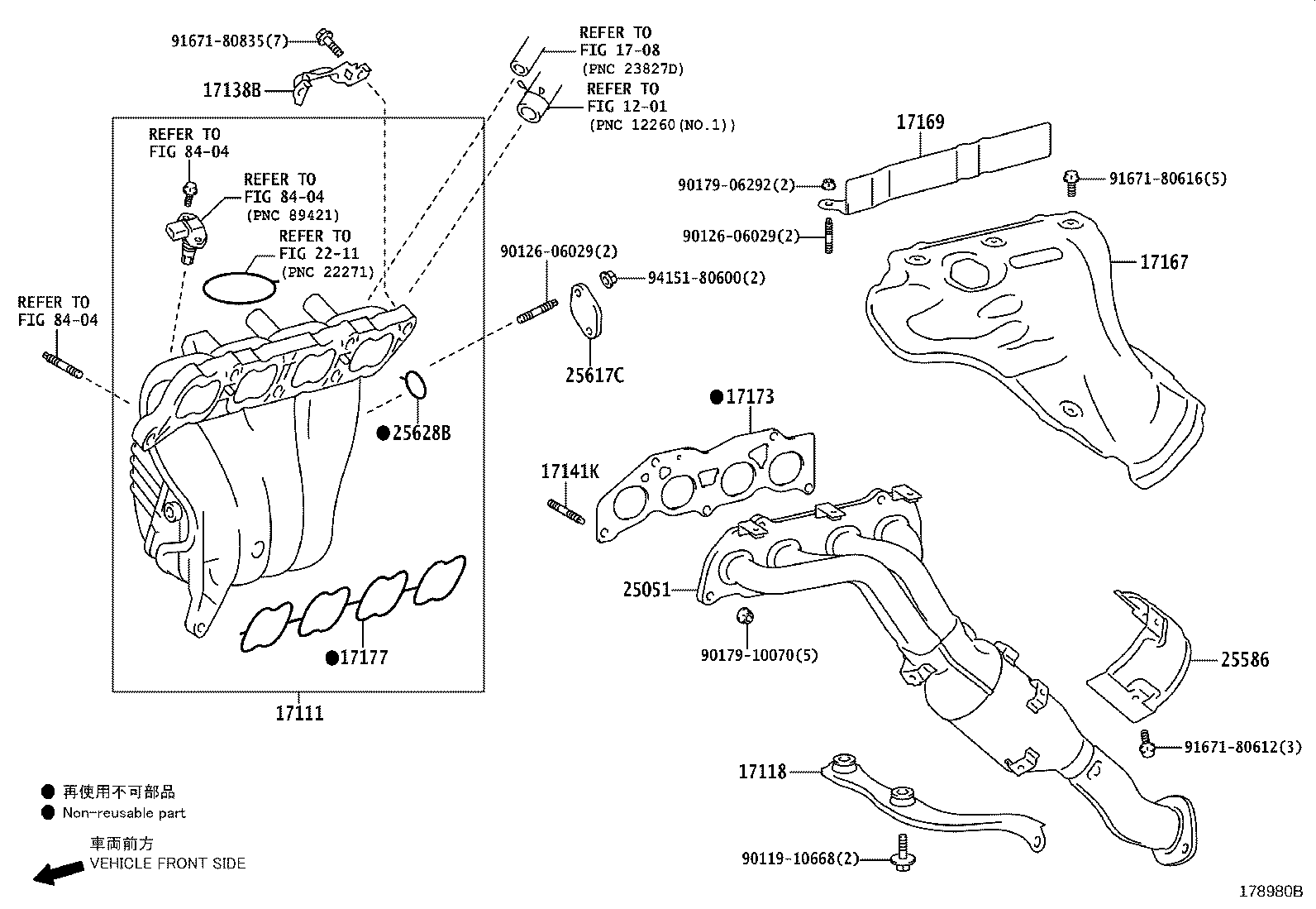 17118-36070 STAY, MANIFOLD product image