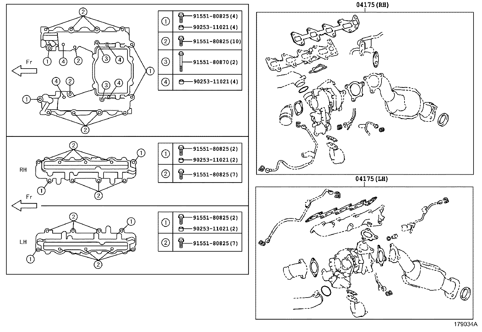 17119-38020 STAY, MANIFOLD, NO.2 product image