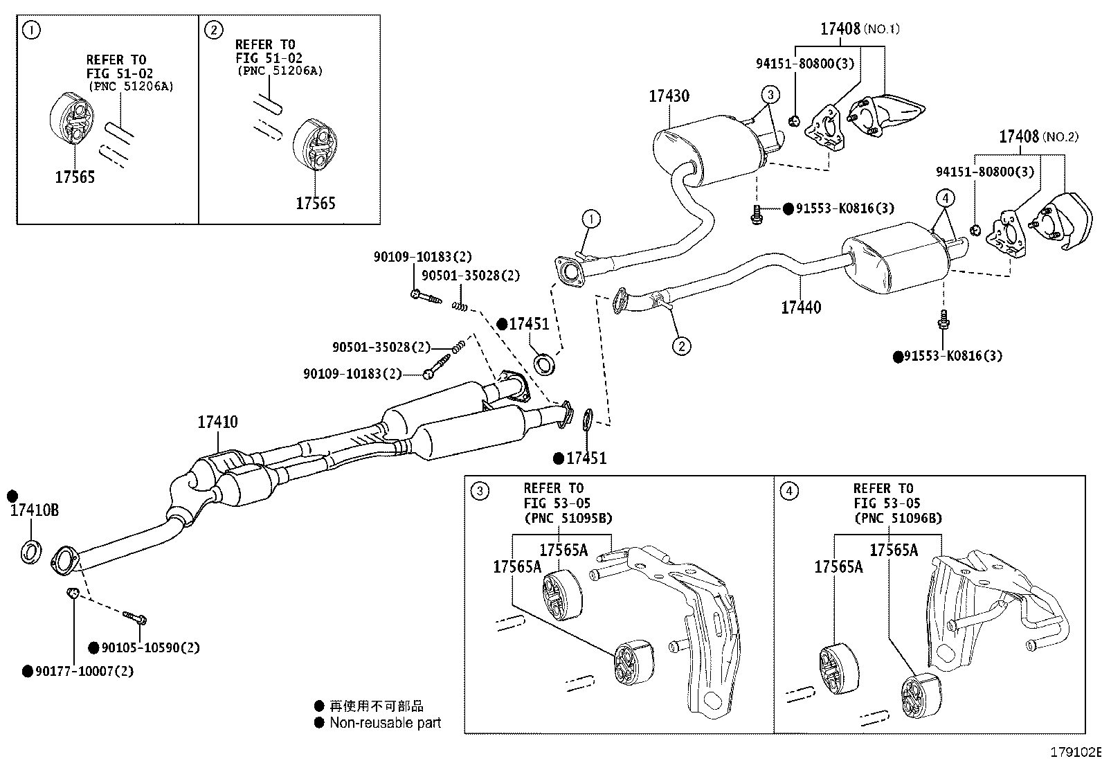 17430-36360 PIPE ASSY, EXHAUST, TAIL product image