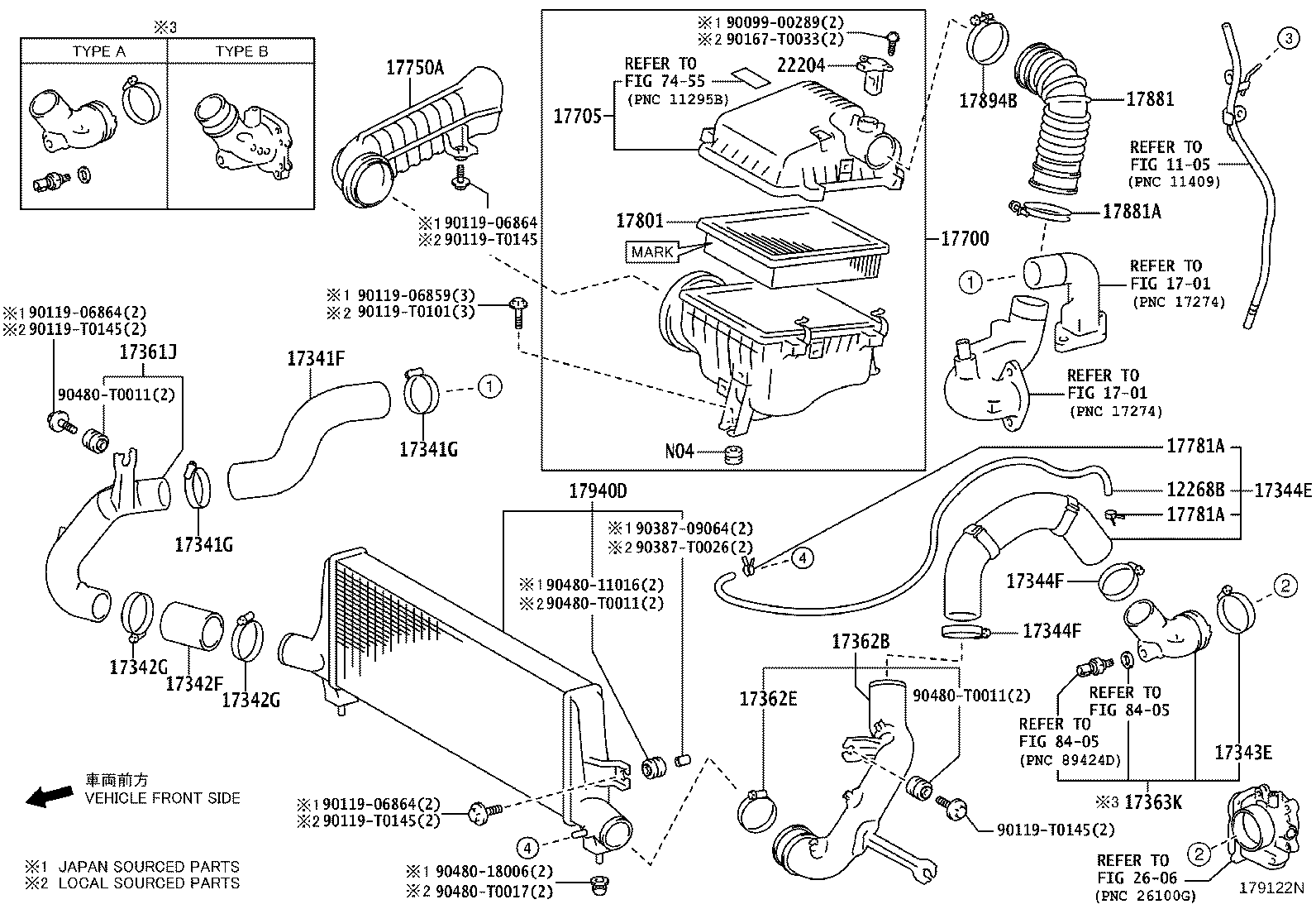 17705-0L310 CAP SUB-ASSY, AIR CLEANER product image