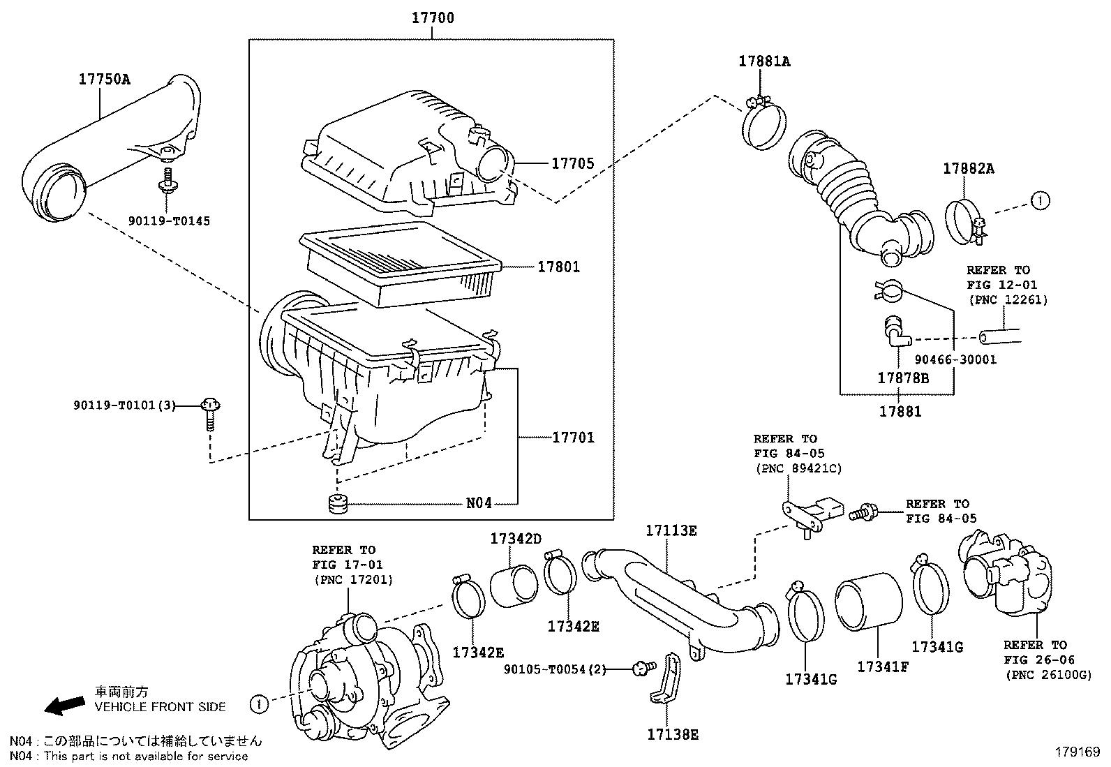 17705-0C180 CAP SUB-ASSY, AIR CLEANER product image