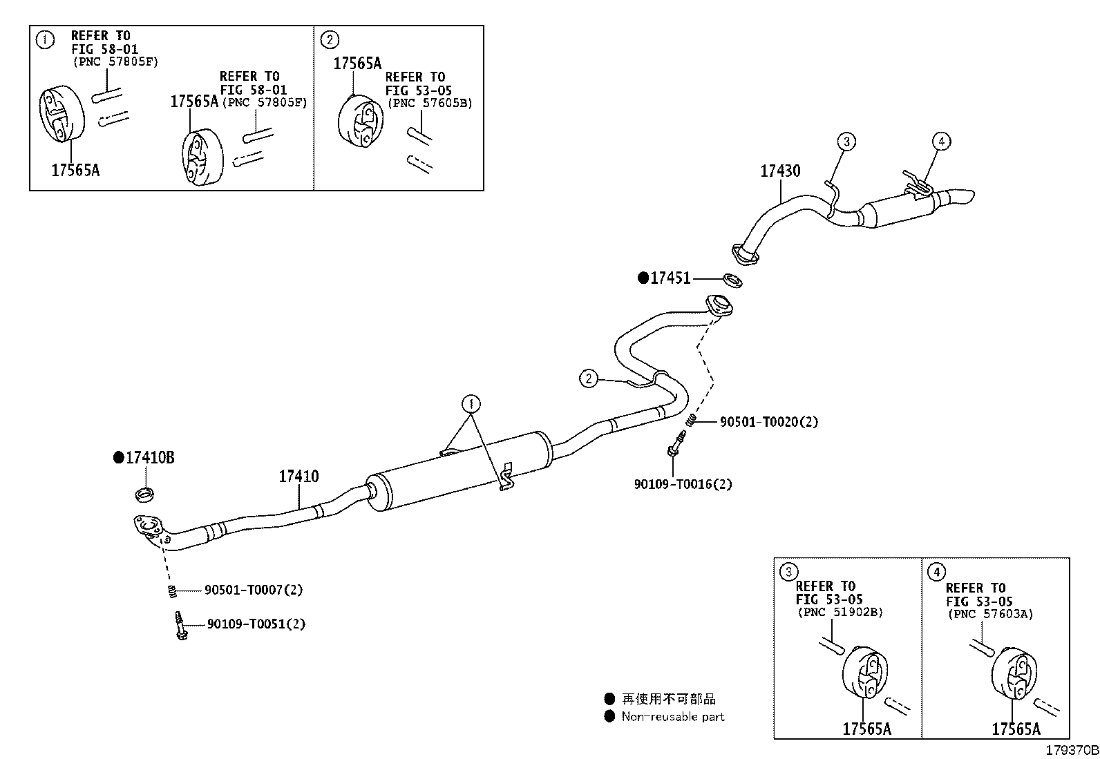17430-0Y210 PIPE ASSY, EXHAUST, TAIL product image