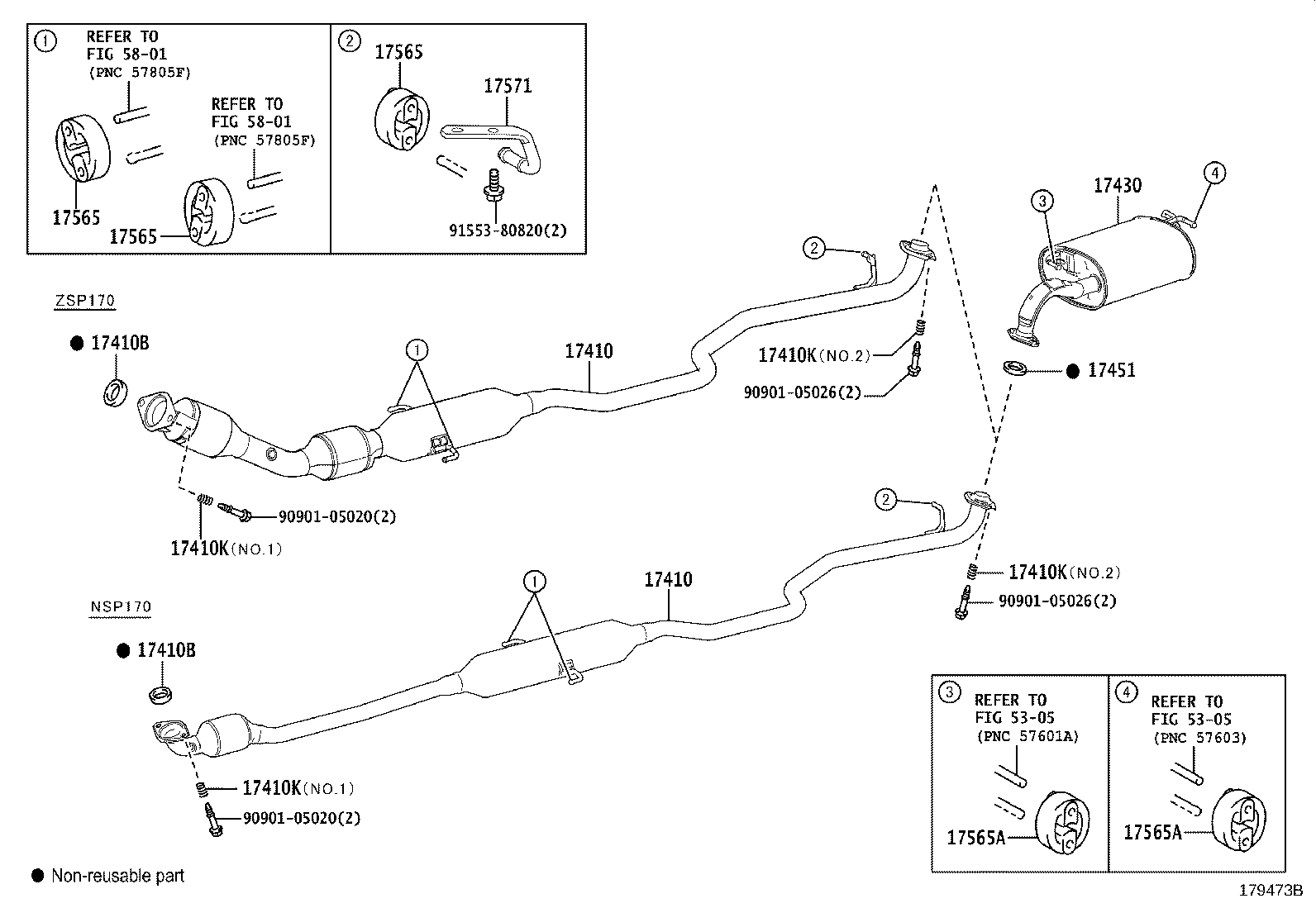 17430-0Y320 PIPE ASSY, EXHAUST, TAIL product image