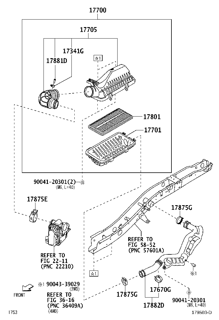 17705-B2151 CAP SUB-ASSY, AIR CLEANER product image