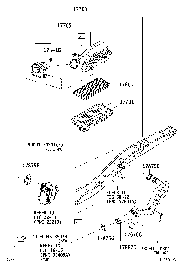 17705-B2151 CAP SUB-ASSY, AIR CLEANER product image
