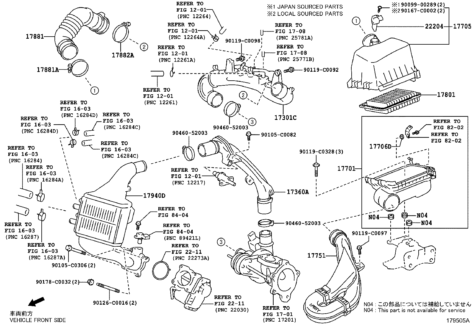 17705-0T210 CAP SUB-ASSY, AIR CLEANER product image