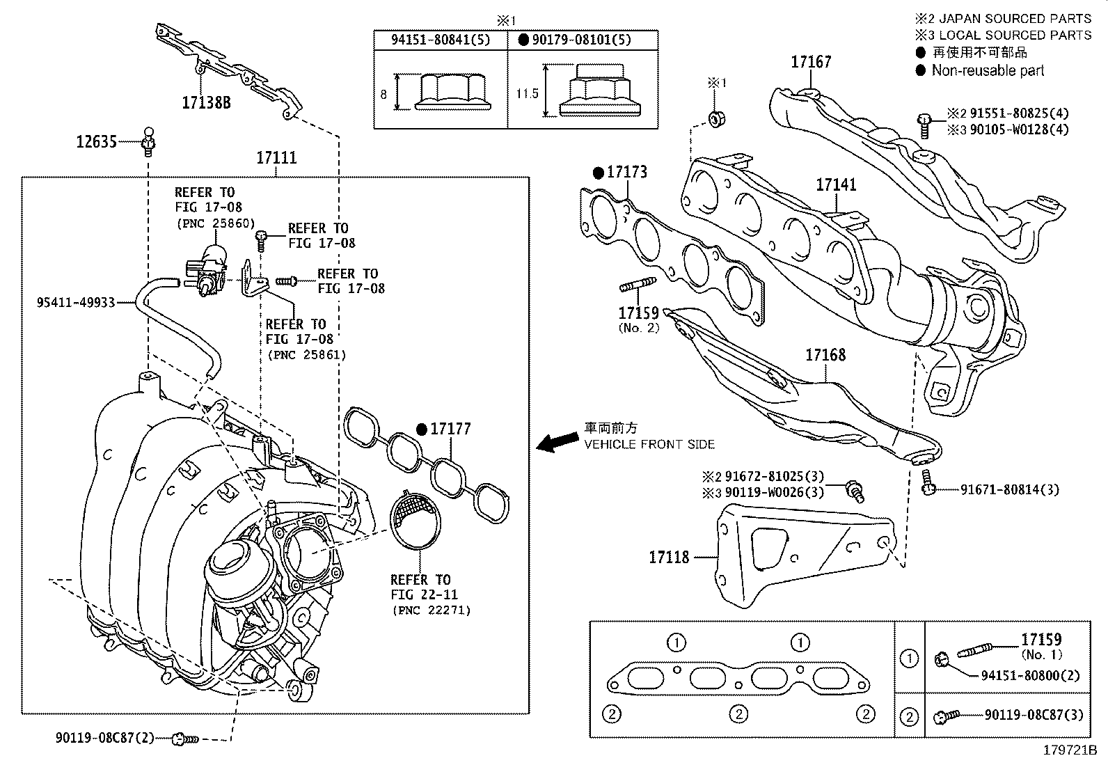 15407-47010 PIPE SUB-ASSY, TURBO OIL INLET product image