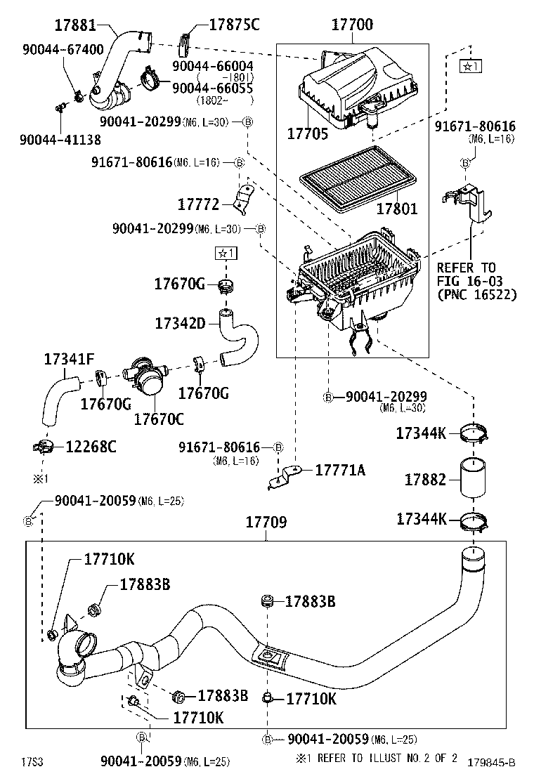 17705-B5090 CAP SUB-ASSY, AIR CLEANER product image