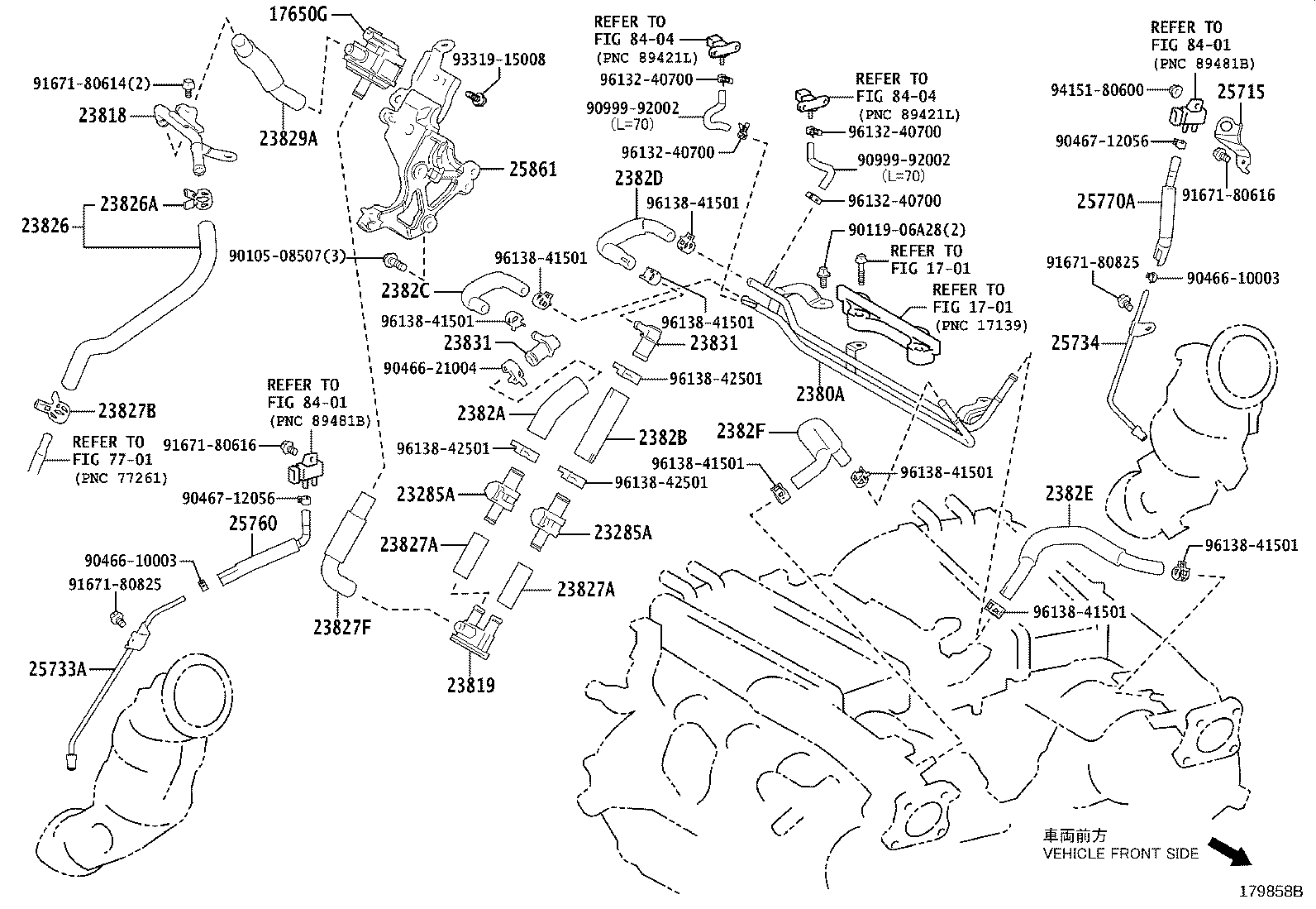 23841-31190 CLAMP, FUEL HOSE product image