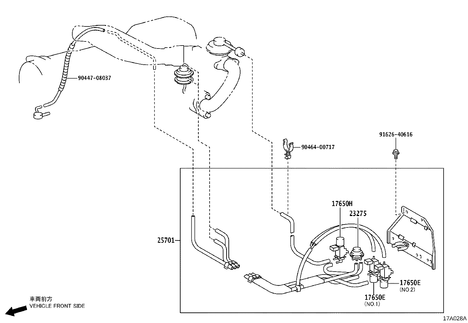 25701-54080 VALVE SET, EMISSION CONTROL product image