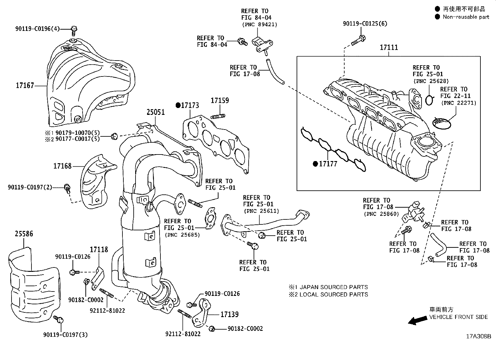 17120-0V061 MANIFOLD, INTAKE product image