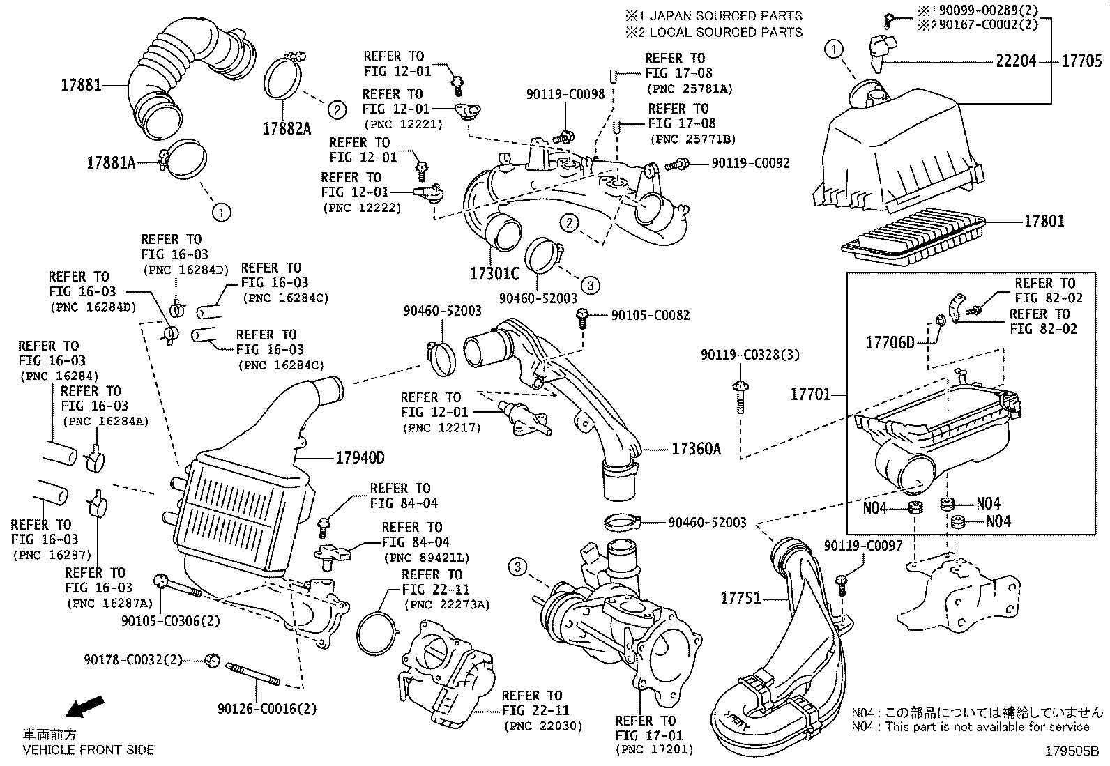 17705-0T210 CAP SUB-ASSY, AIR CLEANER product image
