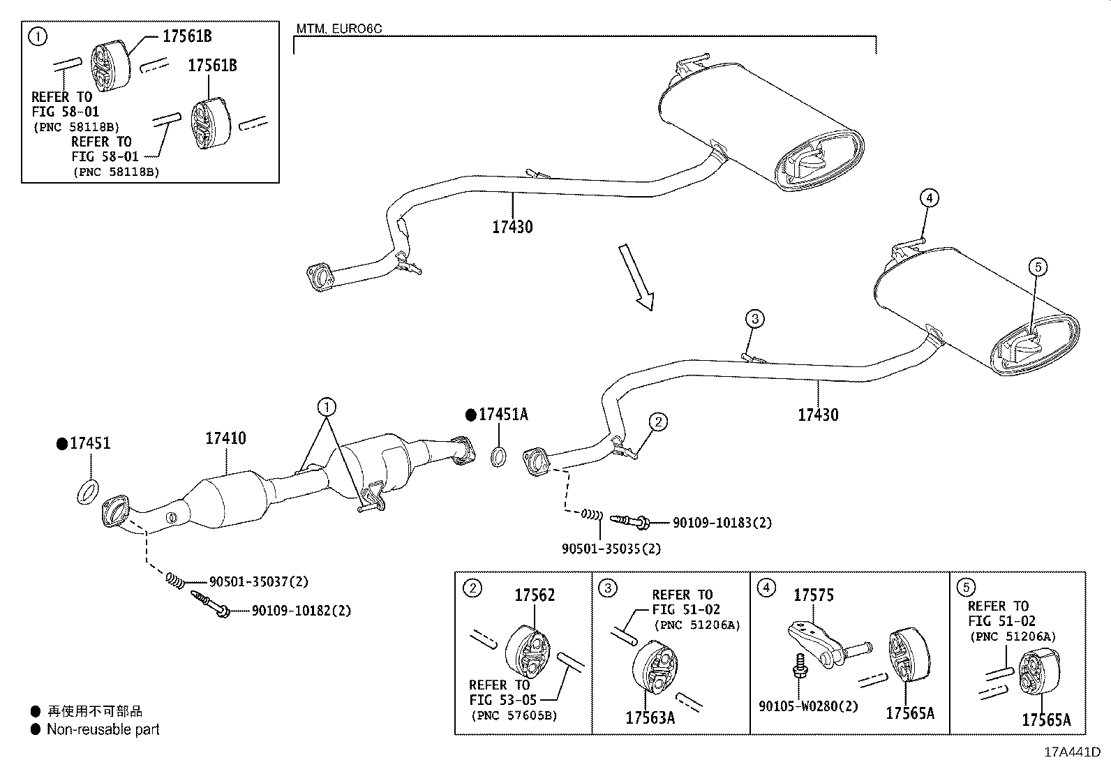 17430-0T800 PIPE ASSY, EXHAUST, TAIL product image