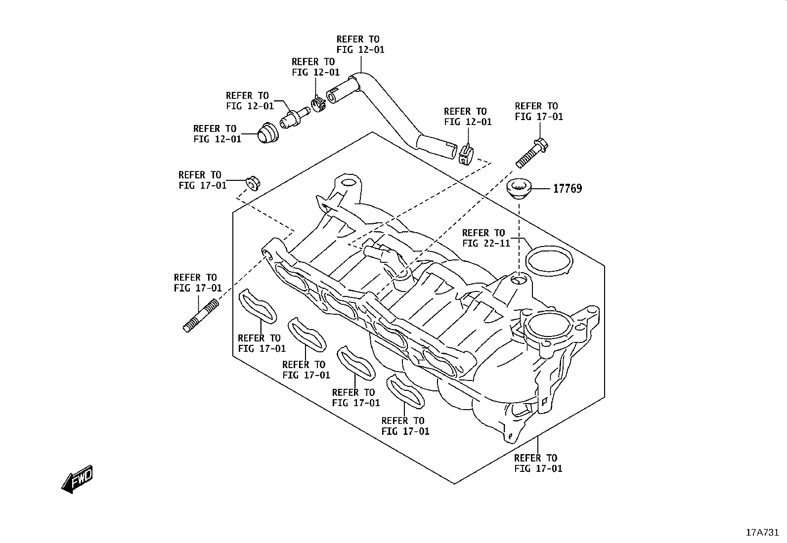 90118-WC322 SUPPORT, AIR CLEANER product image