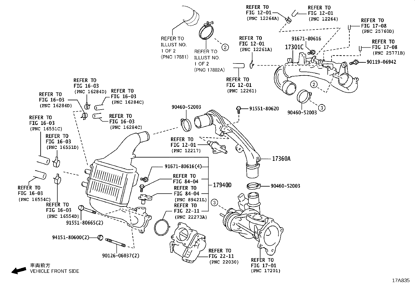 17700-15420 CLEANER ASSY, AIR product image