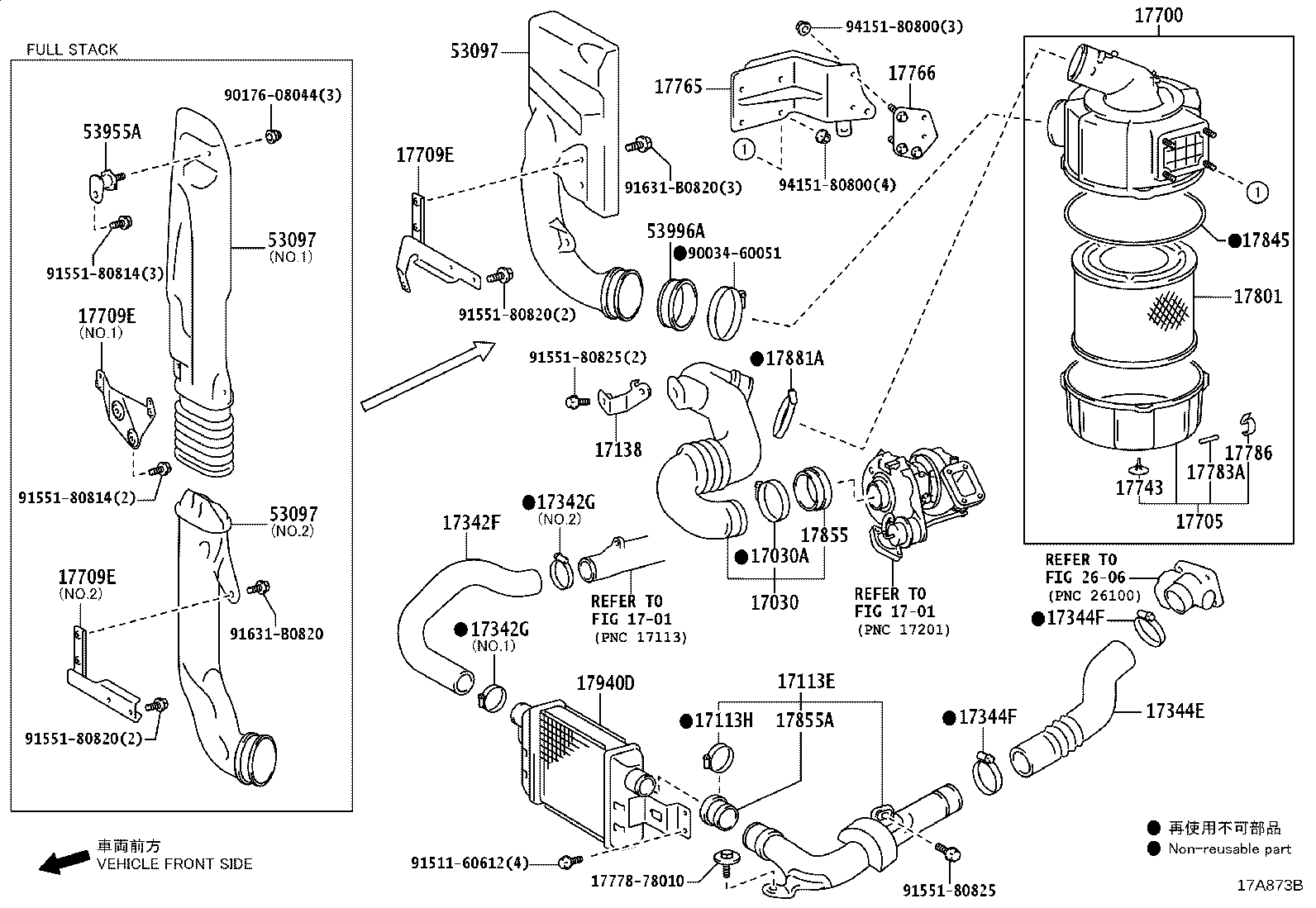 90034-60046 CLAMP, INTAKE PIPE product image