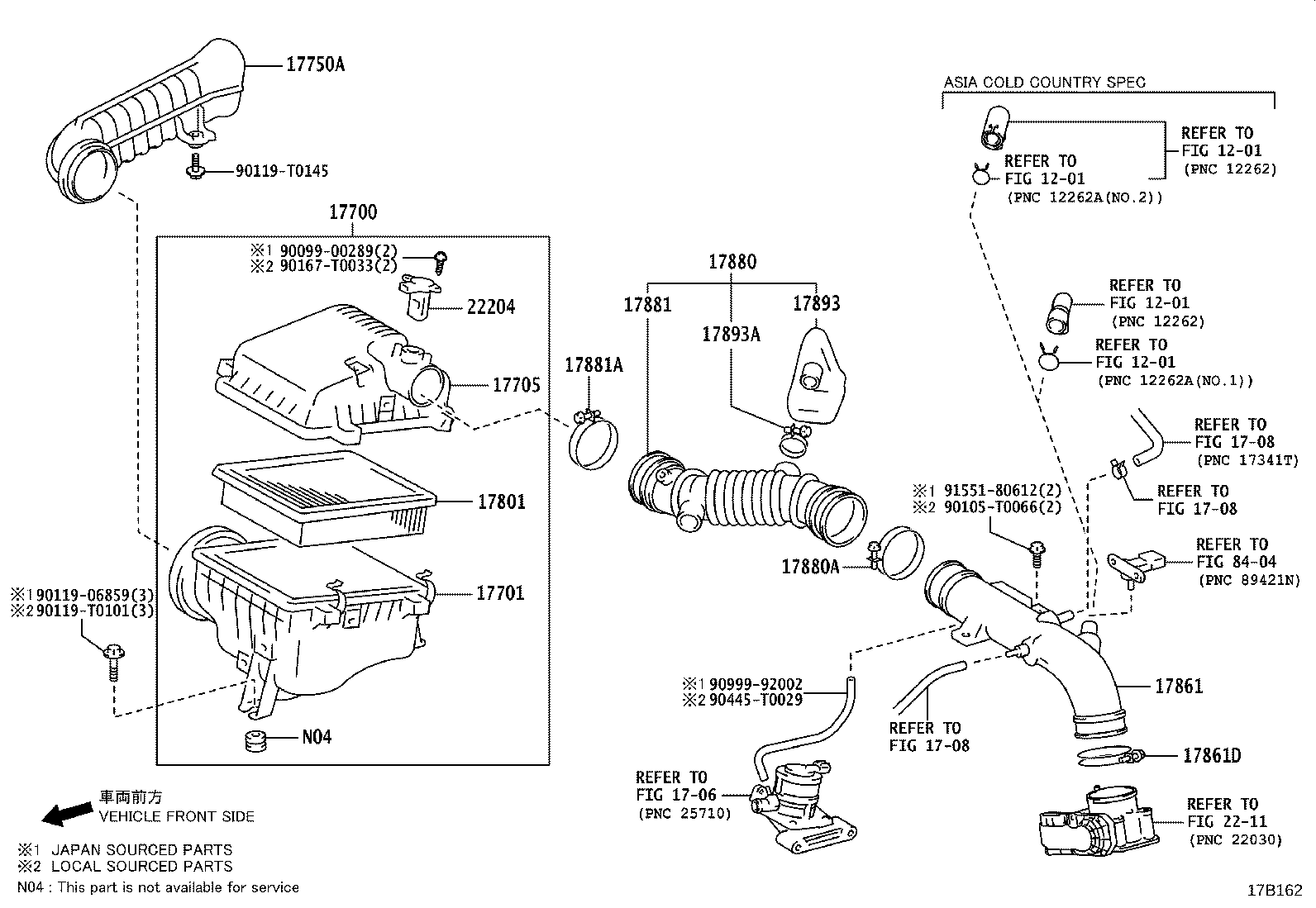 17940-0E040 INTERCOOLER ASSY product image