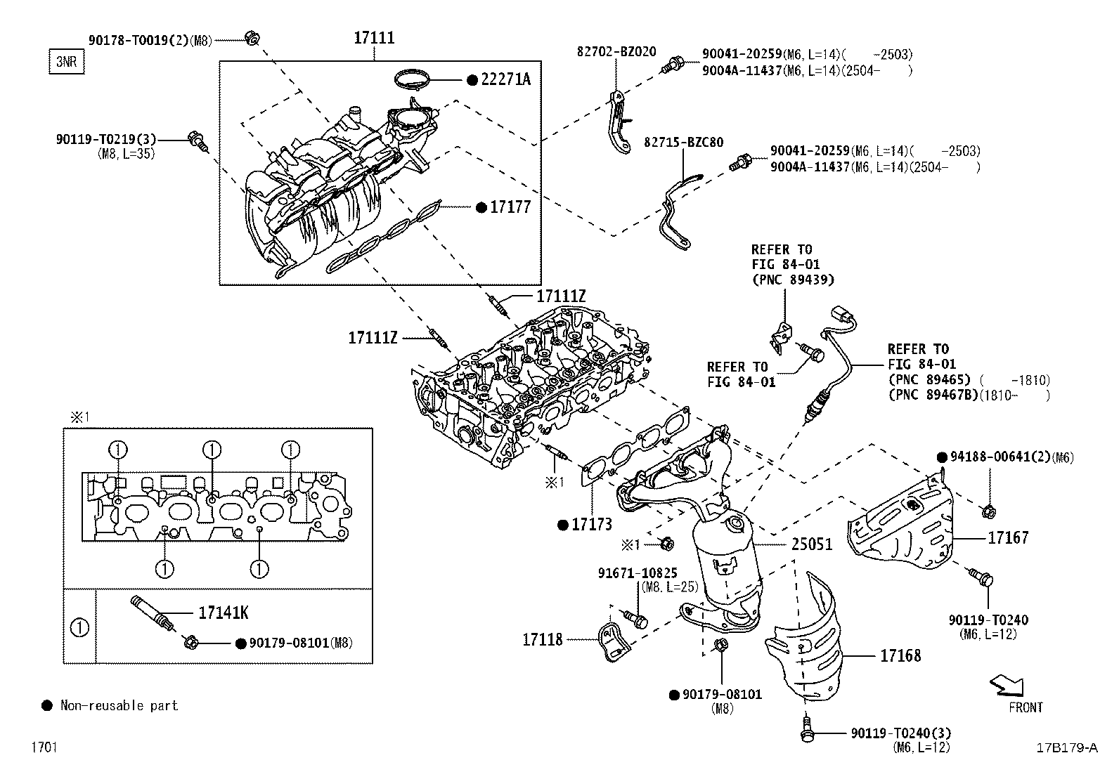 17120-BZ120 MANIFOLD, INTAKE product image