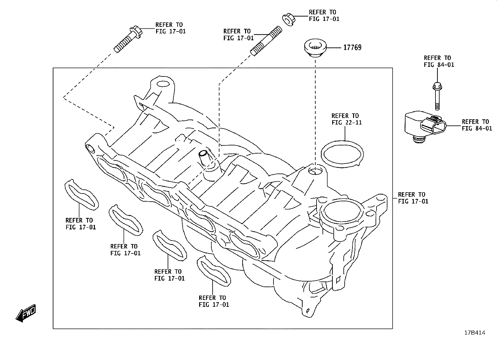 17700-WC003 CLEANER ASSY, AIR product image