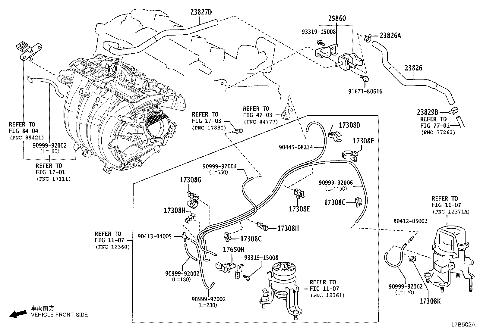 77281-06010 CLAMP, FUEL HOSE product image