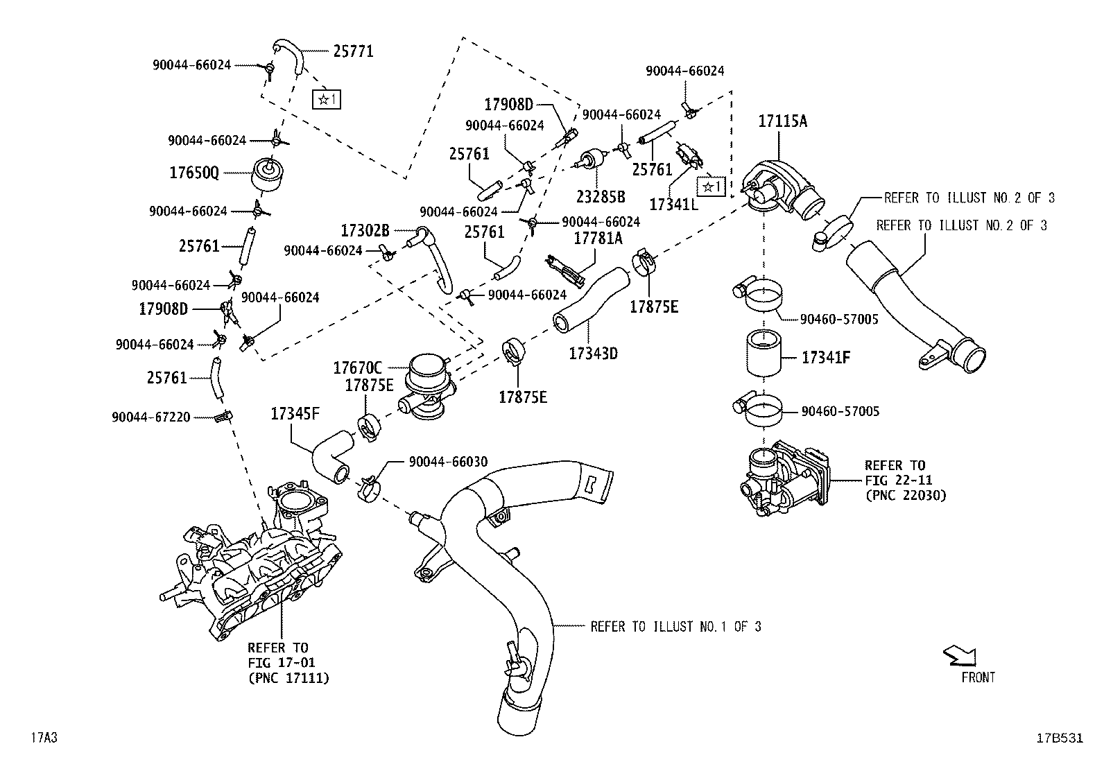90044-66030 CLIP(FOR HOSE, NO.2) product image